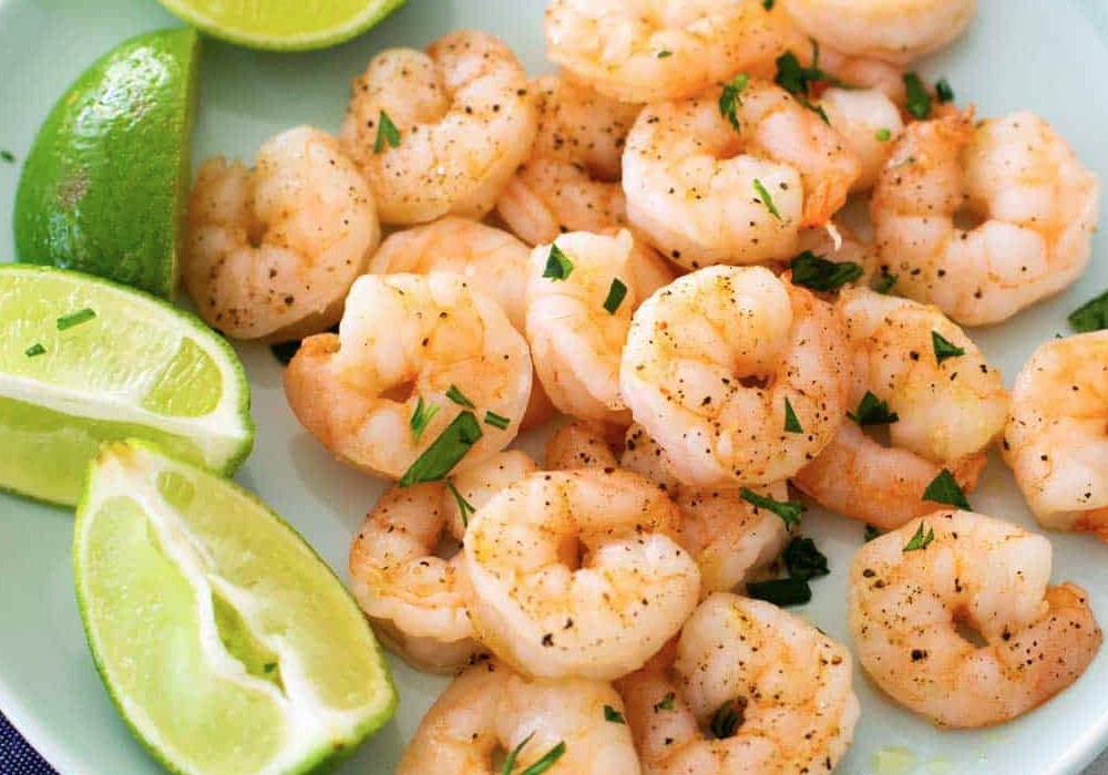Ideal Shrimp Internal Temp