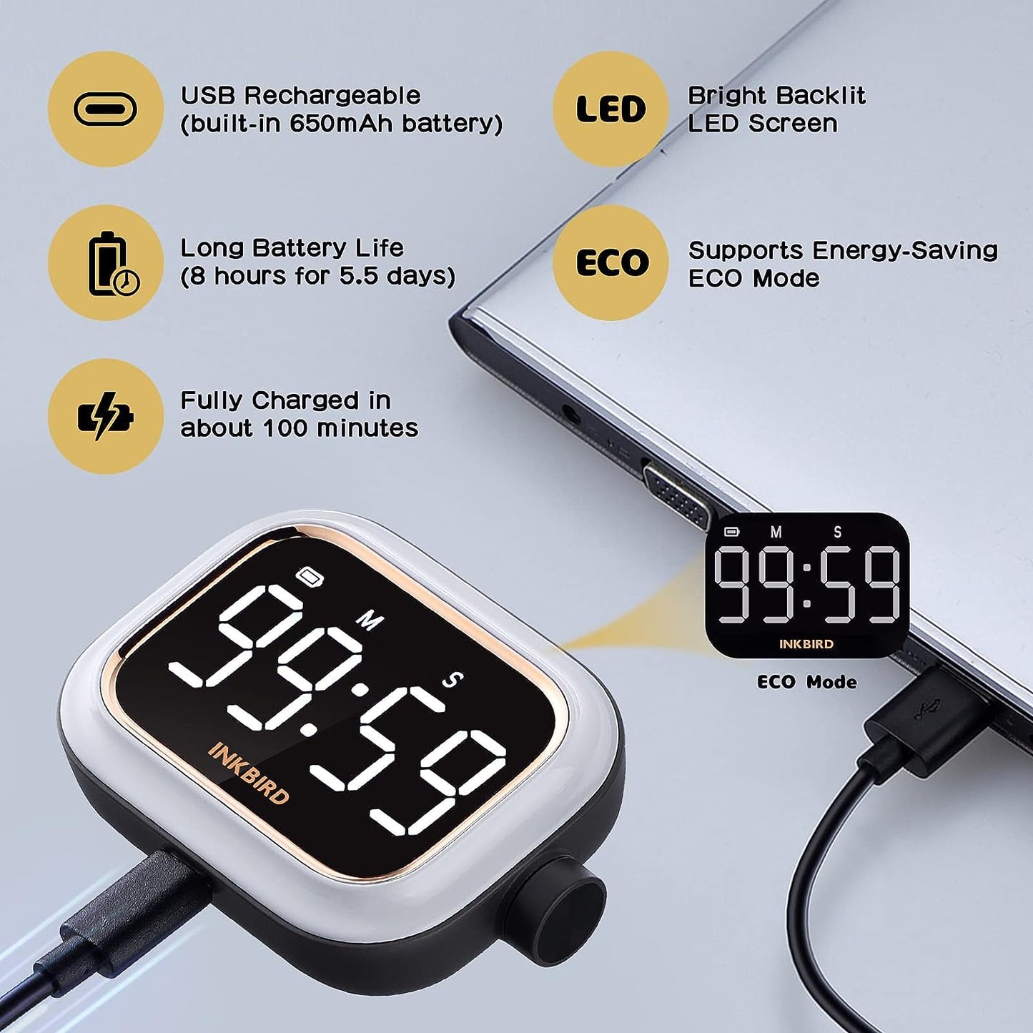 Digital Kitchen Timer IDT-02