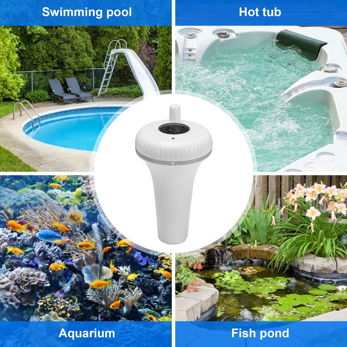 Bluetooth Pool Thermometer IBS-P02B