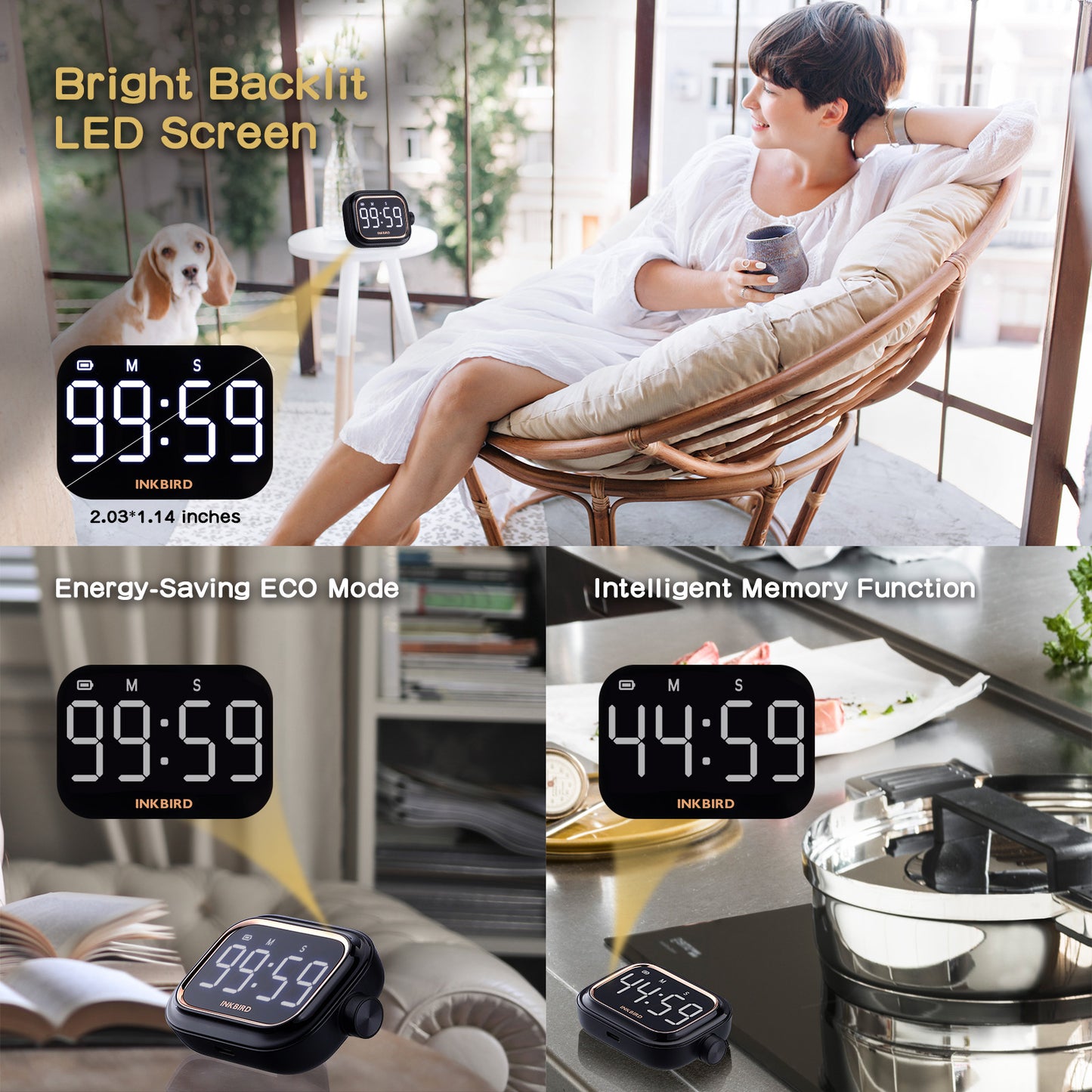 Digital Kitchen Timer IDT-02