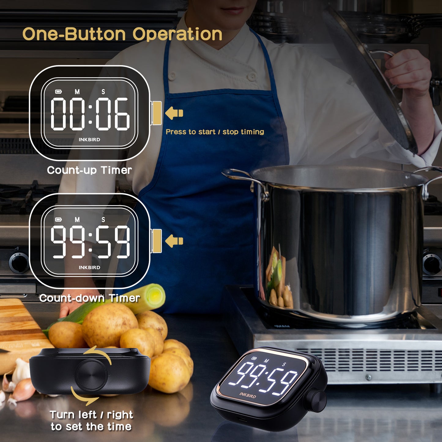Digital Kitchen Timer IDT-02