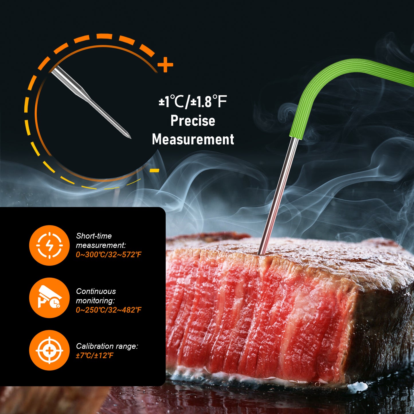Bluetooth-Grillthermometer IDT-22-B