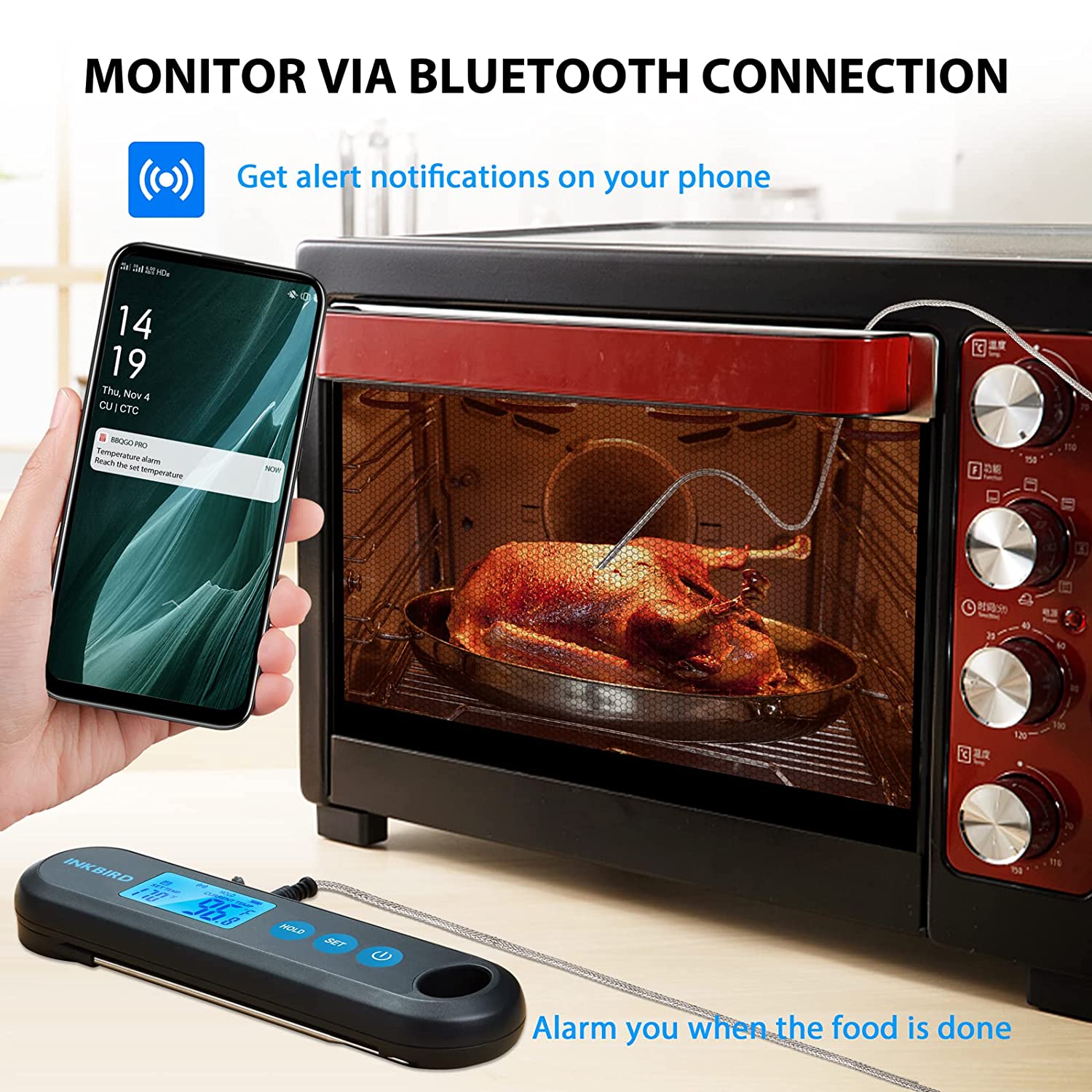 Bluetooth Instant Read Thermometer IHT - 2PB - INKBIRD