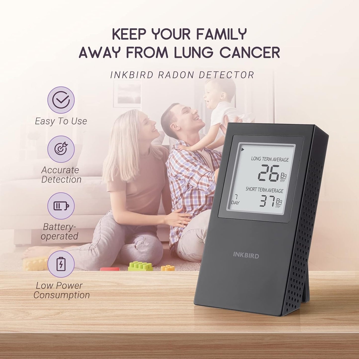 Radon Detector INK-RD1