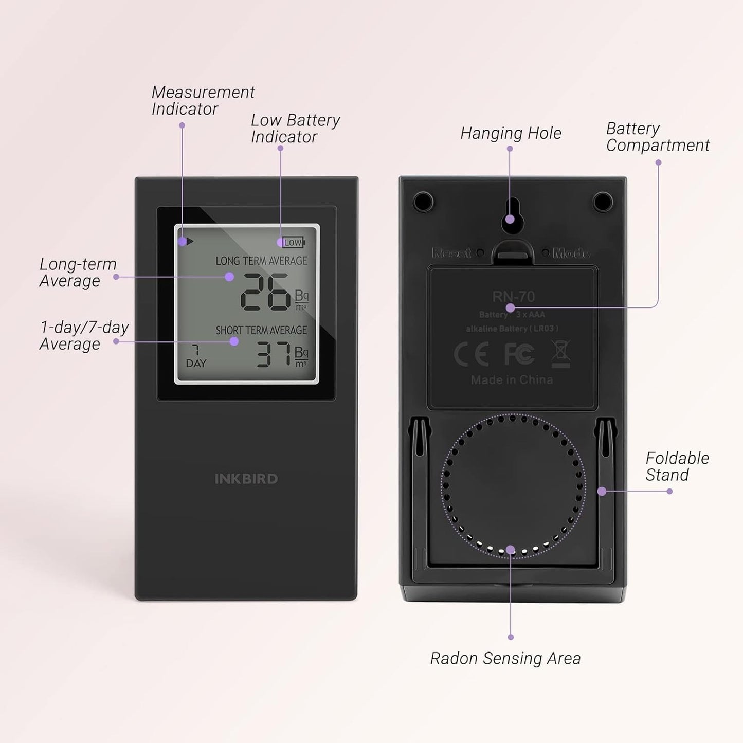 Radon Detector INK-RD1