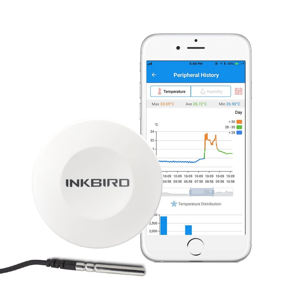 Bluetooth Hygrometer Thermometer IBS-TH1