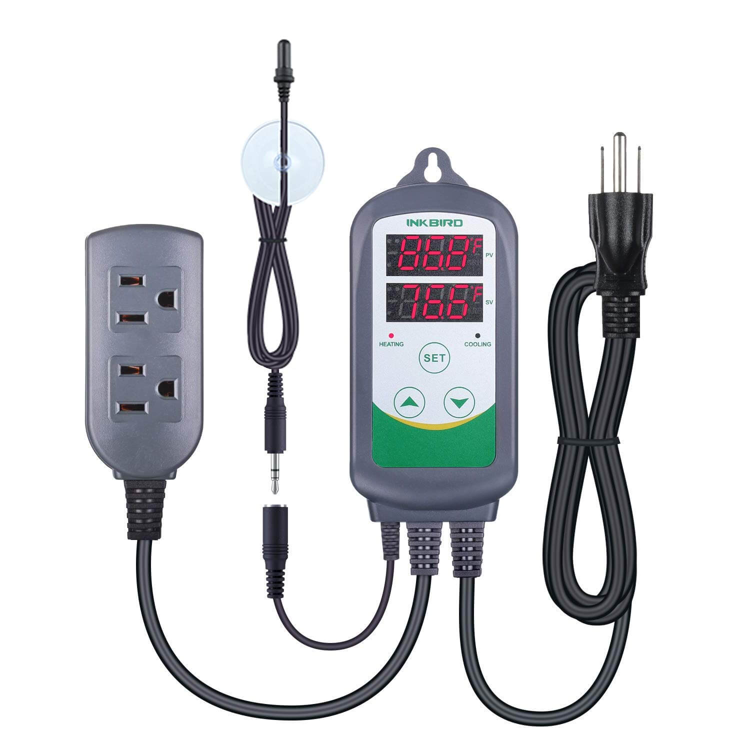 ITC - 308S Temperature Controller with Aquarium probe - INKBIRD