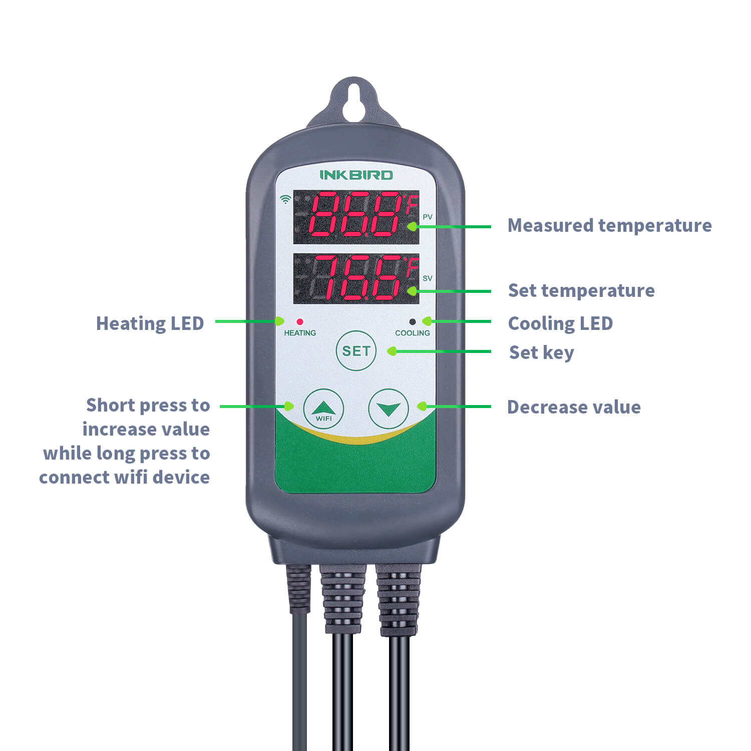 Temperature Controller ITC - 308 - WIFI - INKBIRD