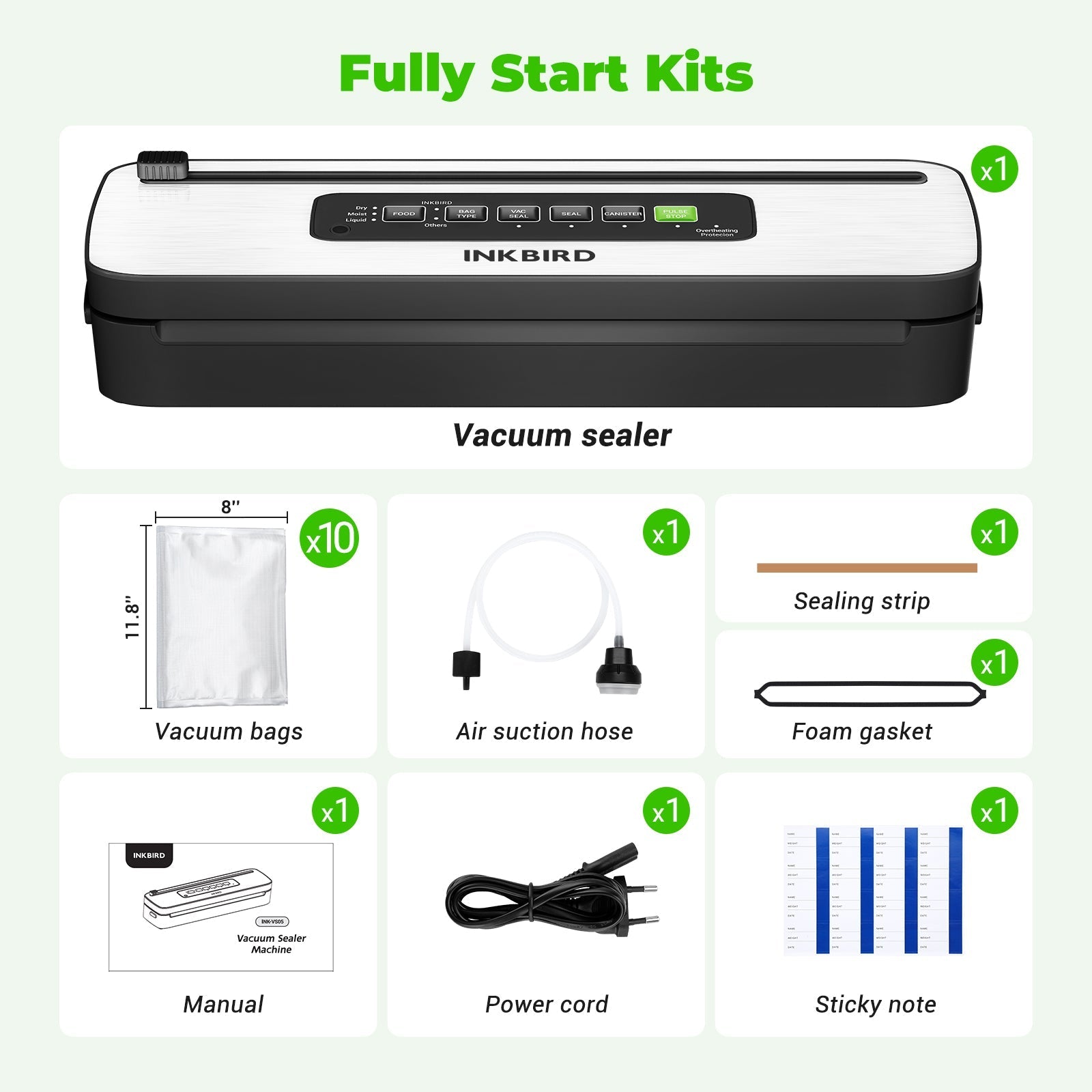 Vacuum Sealer INK - VS05 - INKBIRD