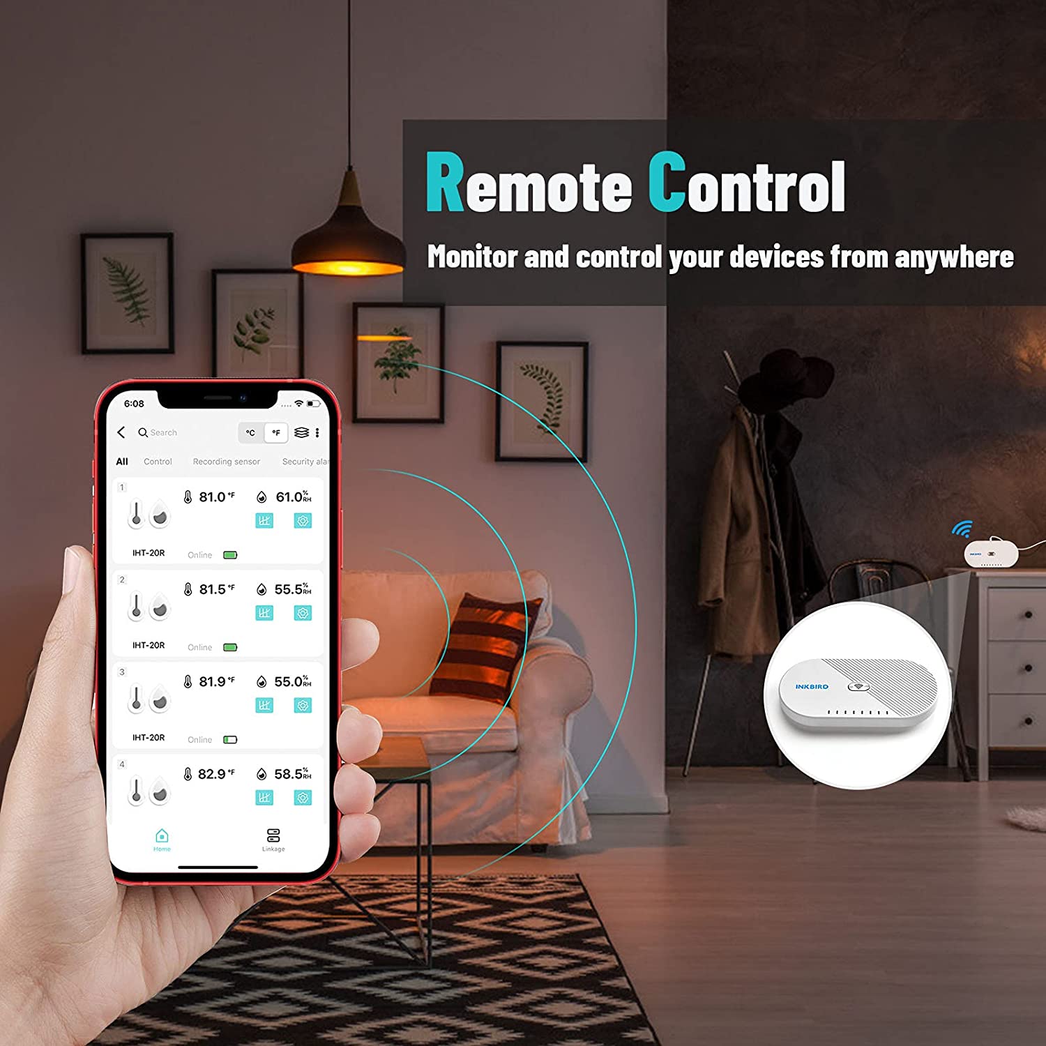 Wi - Fi Gateway IBS - M1 - INKBIRD