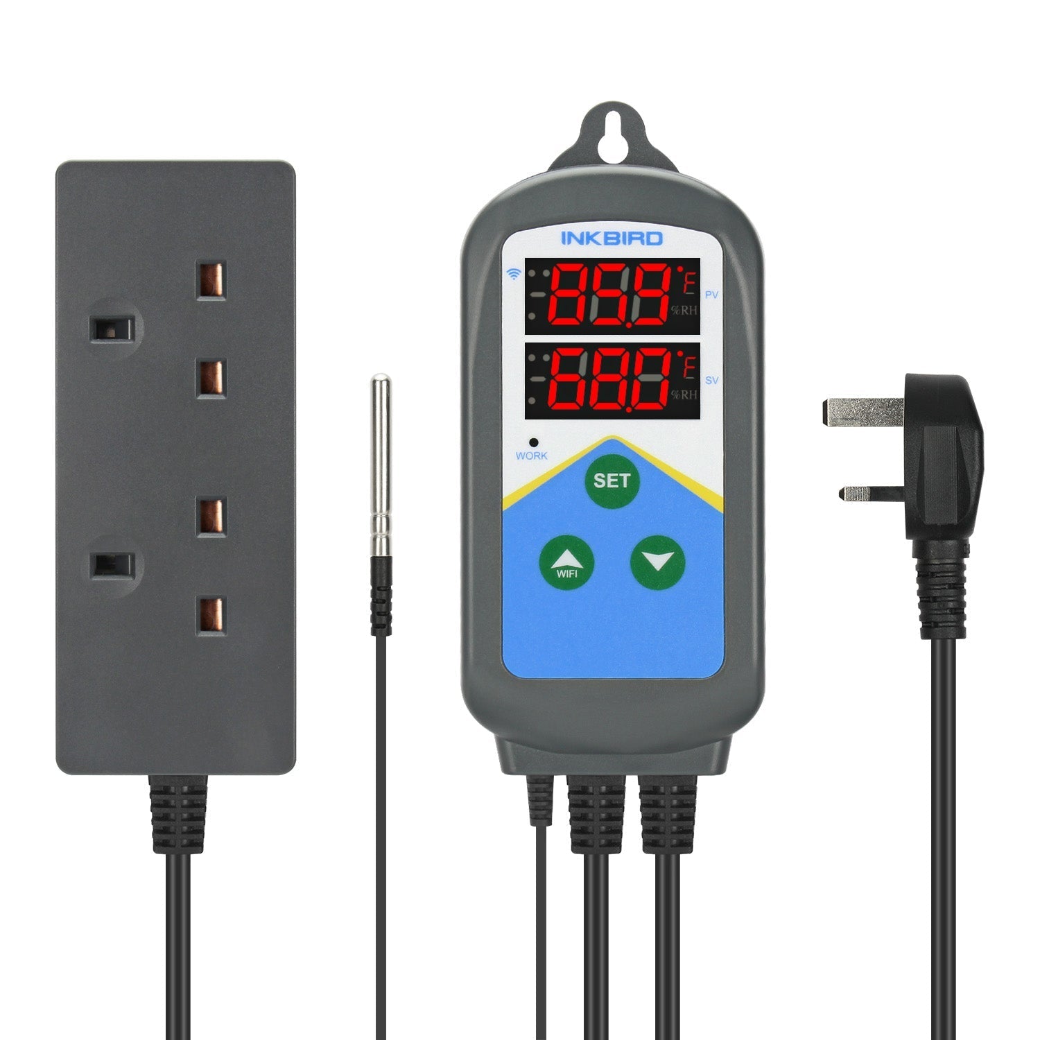 Wi - Fi Temperature Controller ITC - 306T - WIFI - INKBIRD