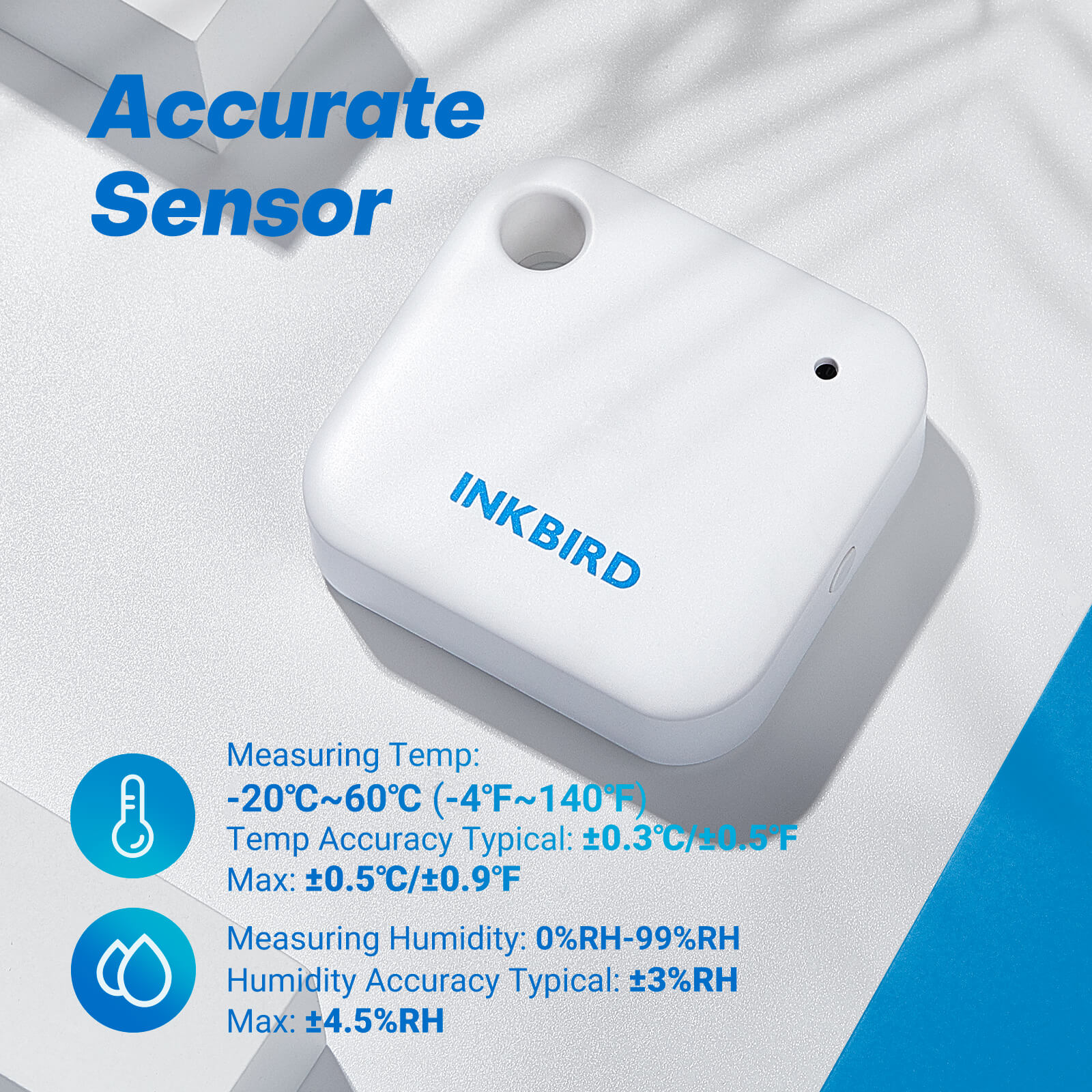 WiFi Hygrometer Thermometer IBS - TH3 WIFI - INKBIRD