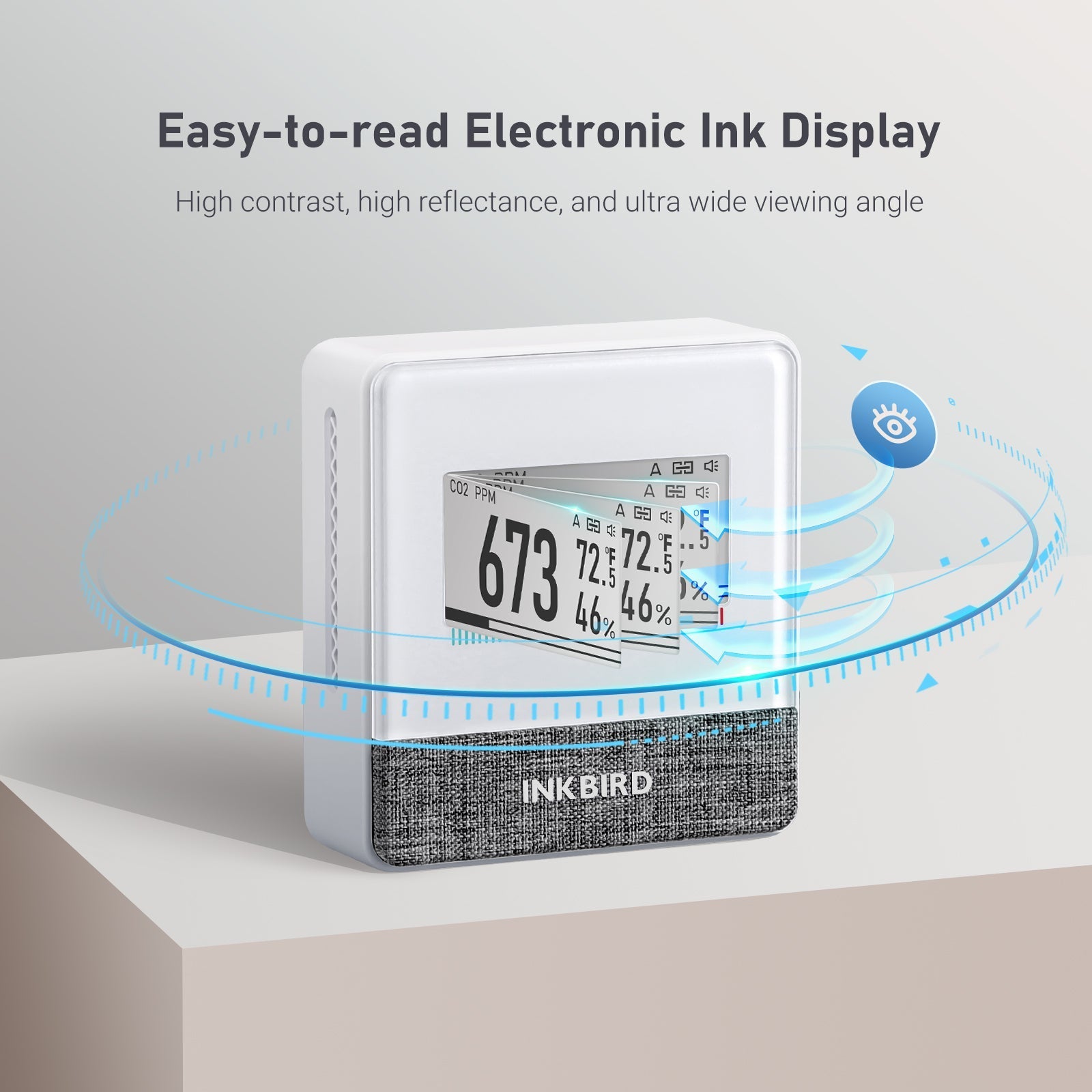 Wireless 4 - in - 1 Air Quality Monitor IAM - T1 - INKBIRD