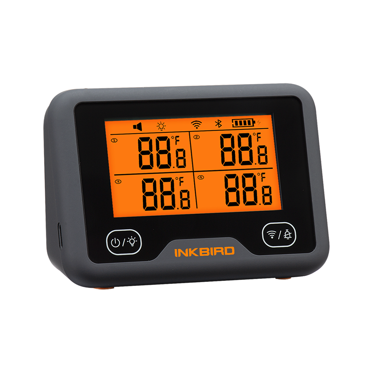 Wi-Fi&Bluetooth Grill Thermometer IBBQ-4BW