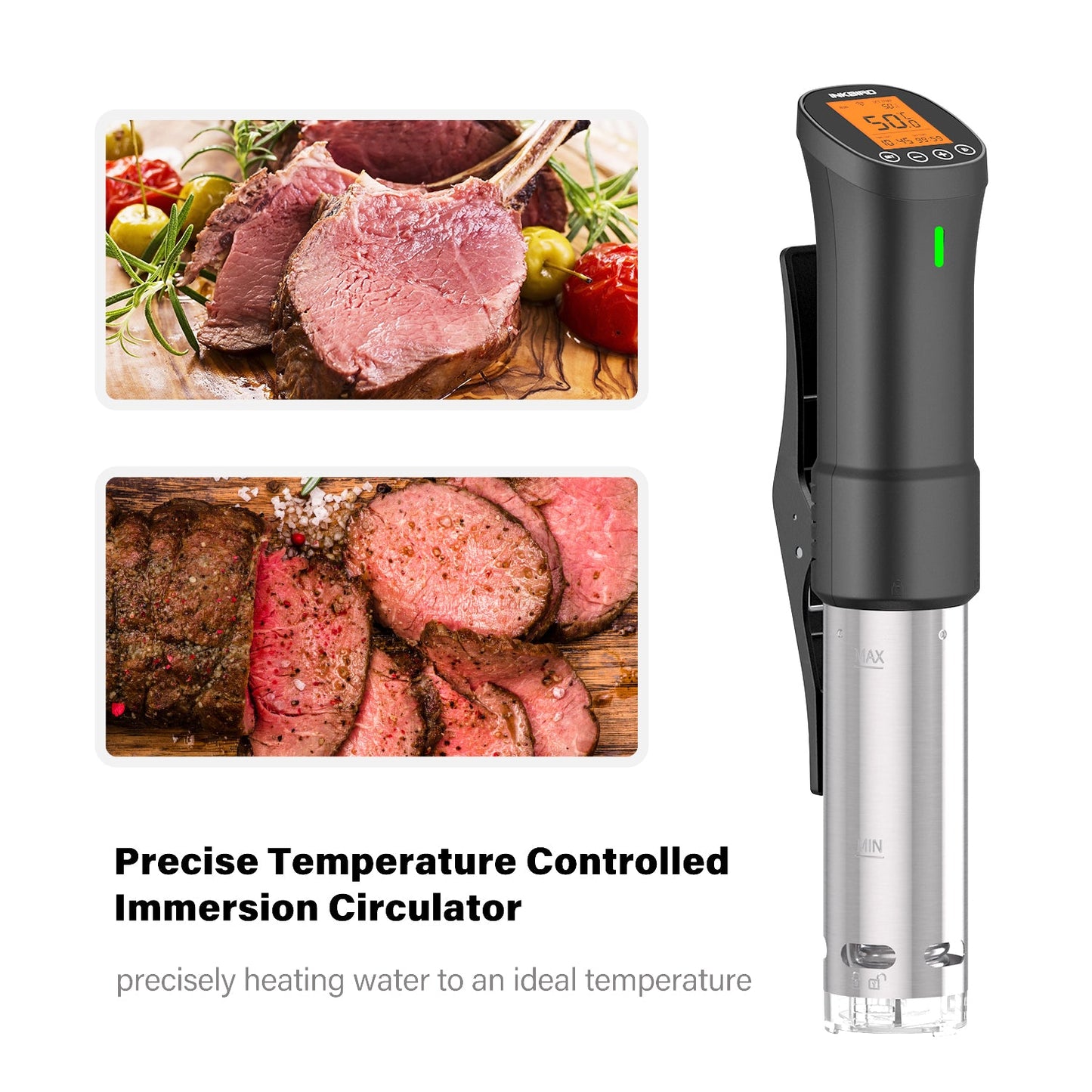 WLAN-Sous-Vide-Garer ISV-200W