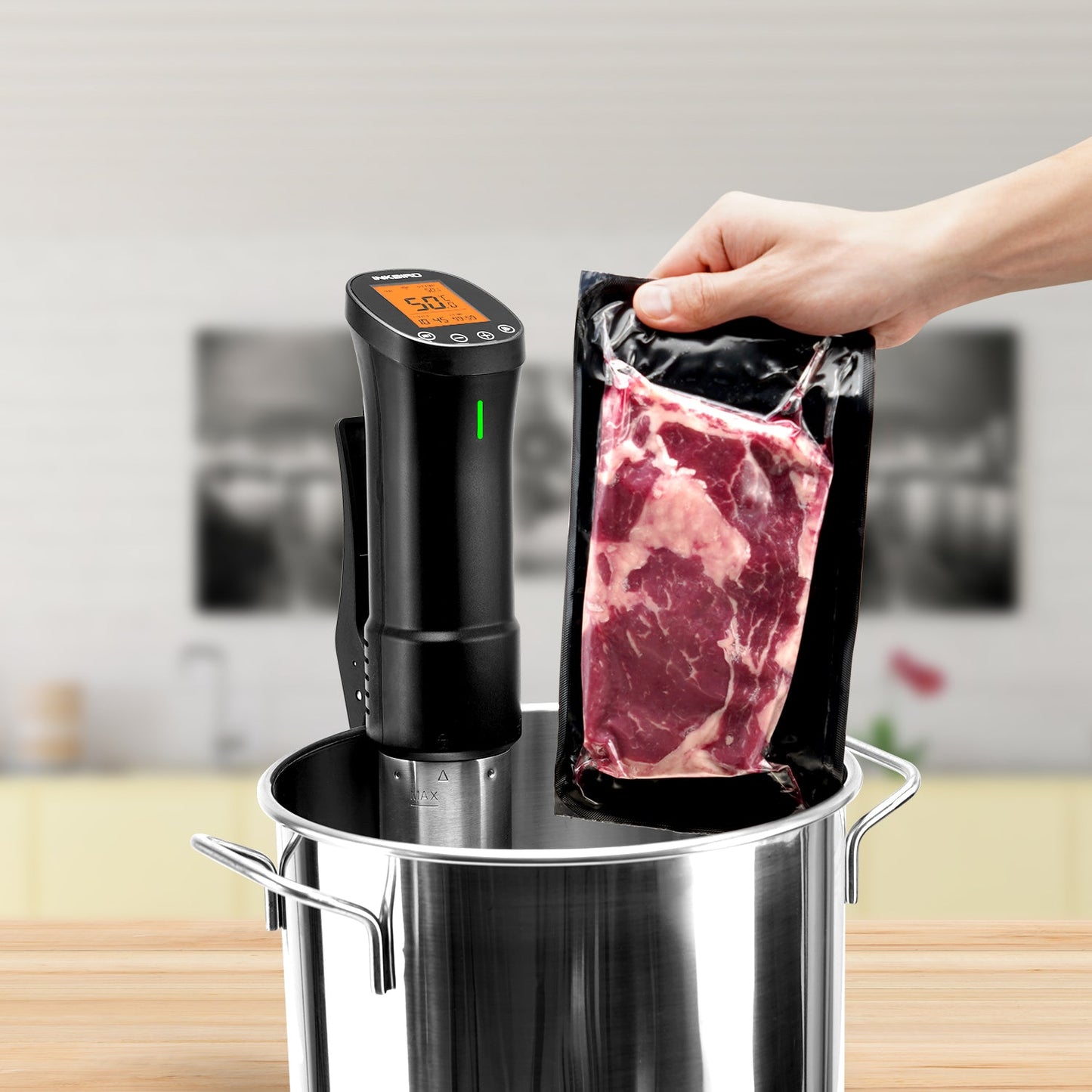 WLAN-Sous-Vide-Garer ISV-200W