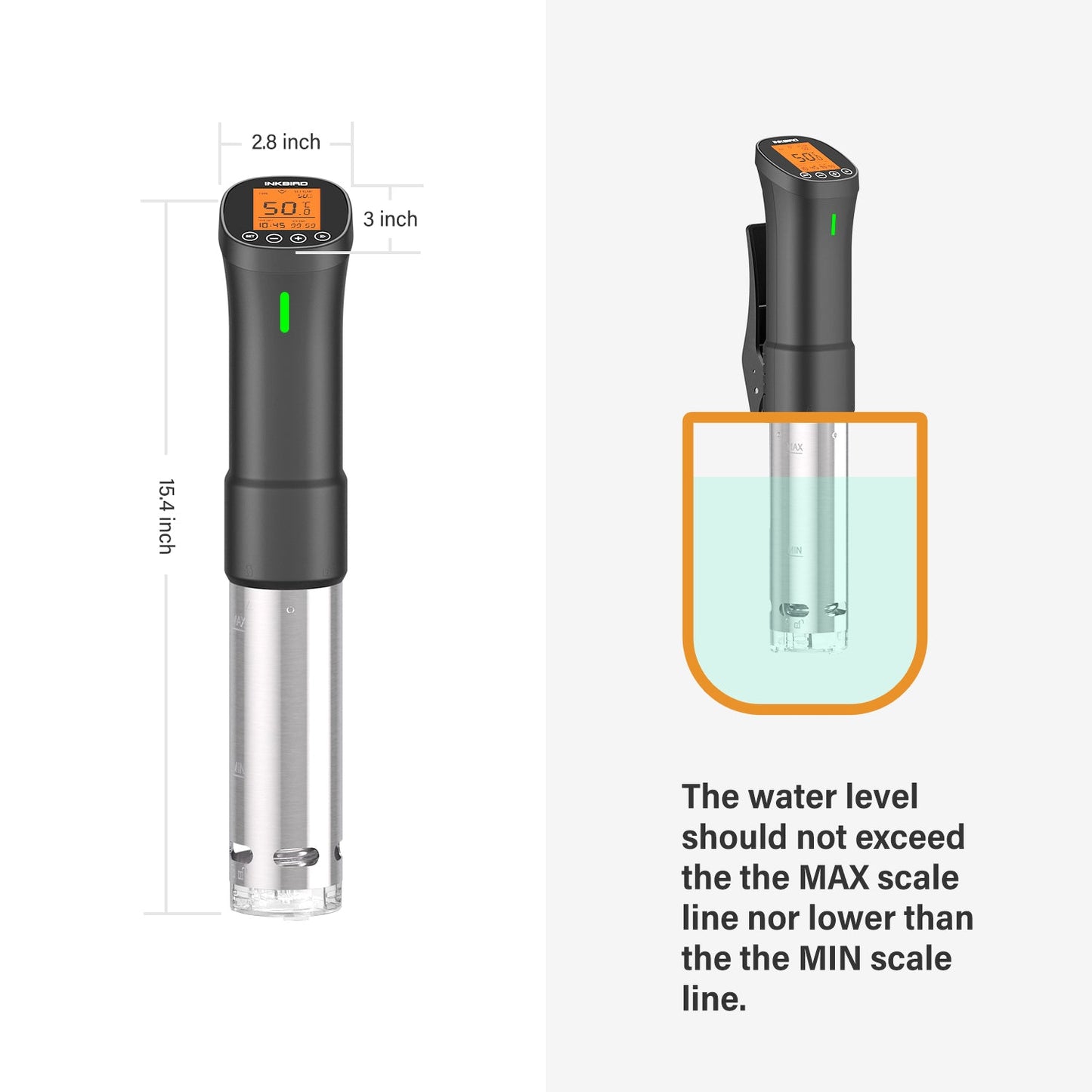 WLAN-Sous-Vide-Garer ISV-200W