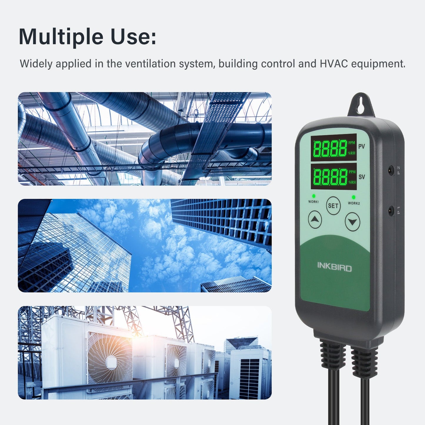 CO₂-Regler ICC-500T mit S01-Sensor
