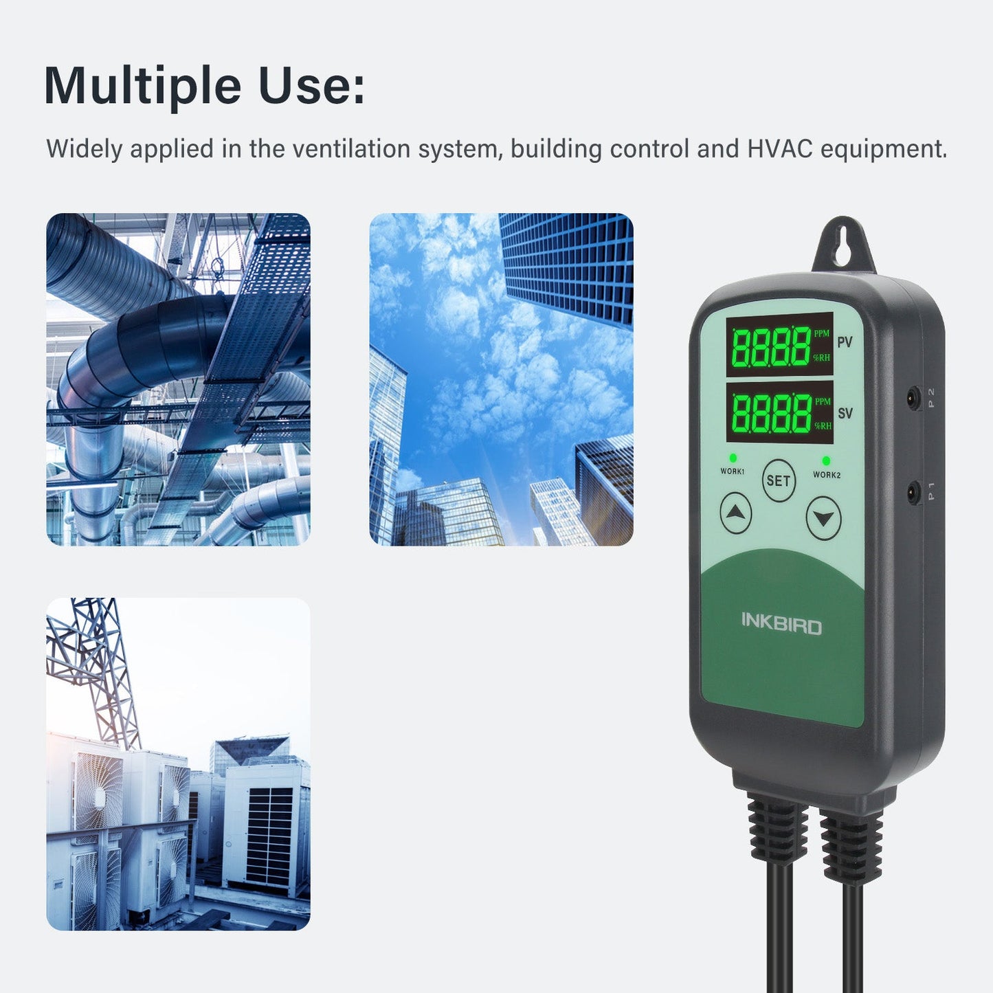 CO₂-Regler ICC-500T mit S01-Sensor