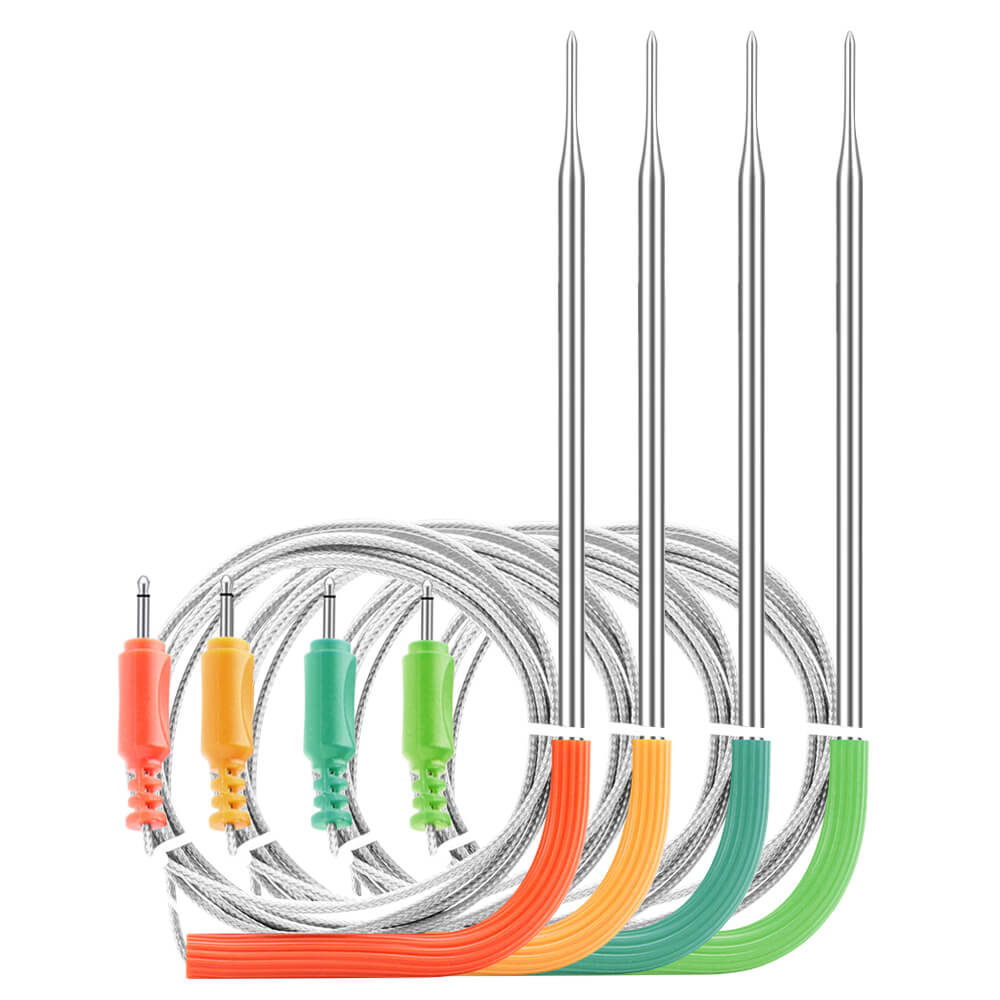 Stainless Oven Probe or Meat Probe Replacement for Wifi thermometer IBBQ-4BW
