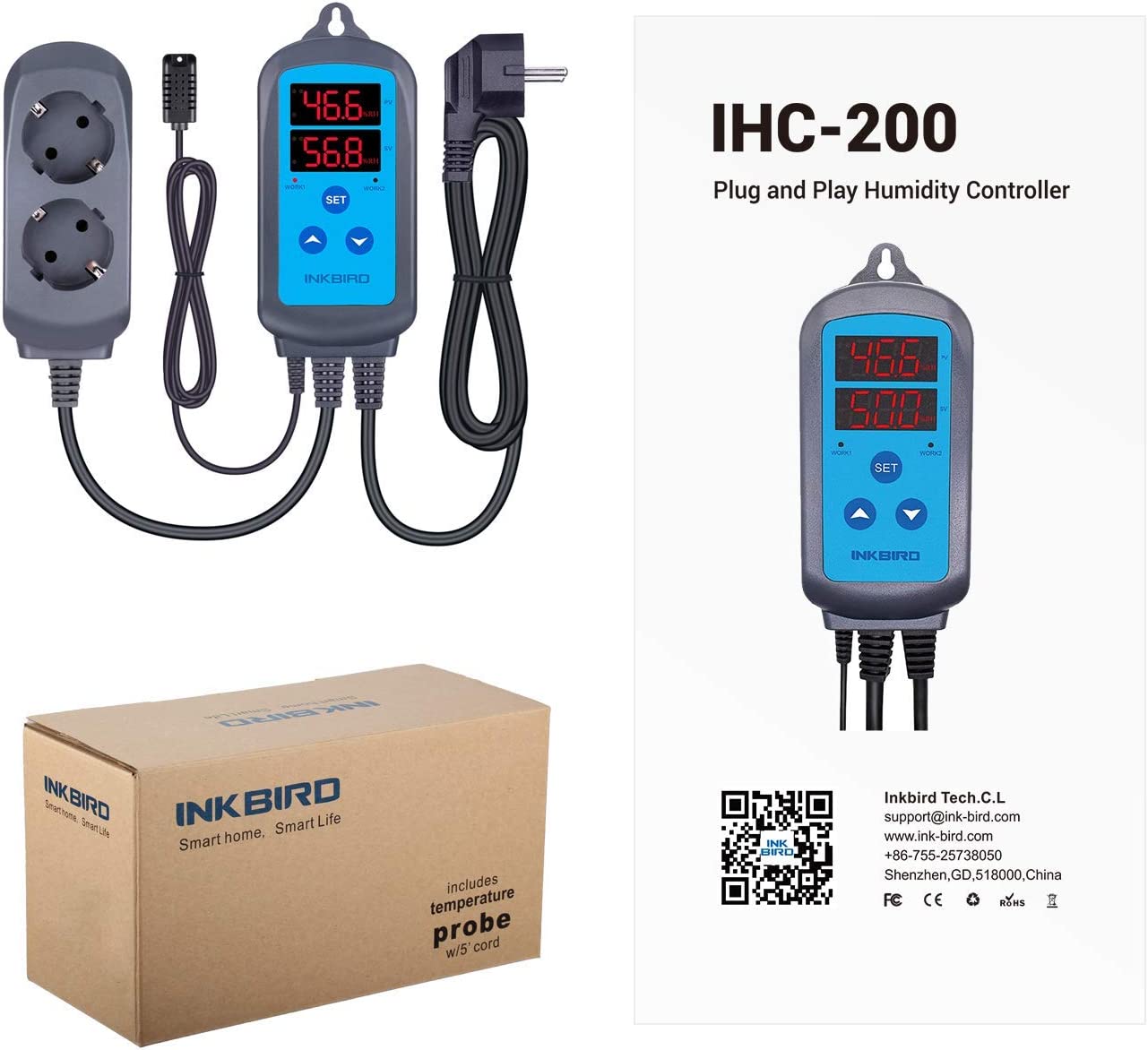 Feuchtigkeitsregler IHC-200