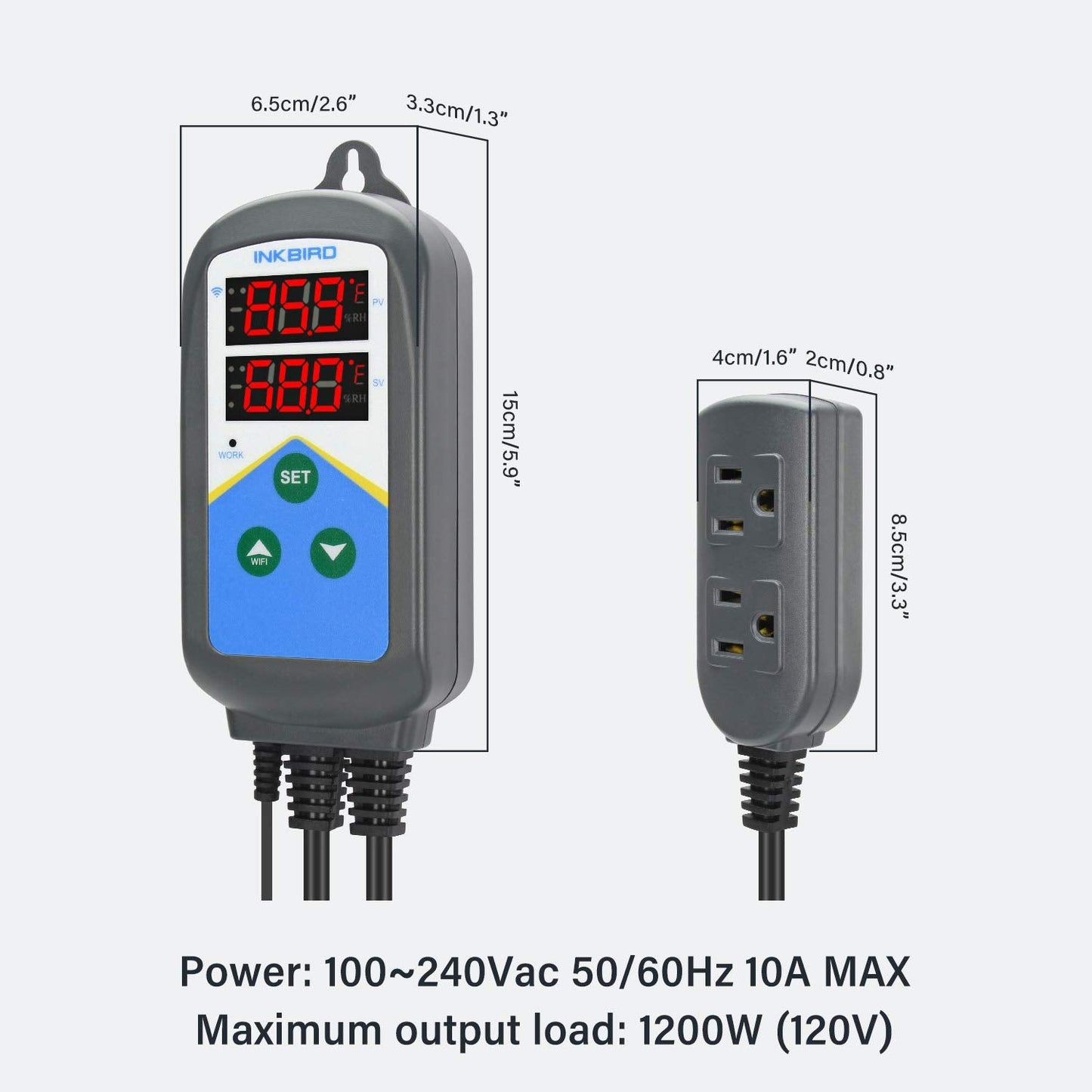 WLAN-Temperaturregler ITC-306T-WIFI
