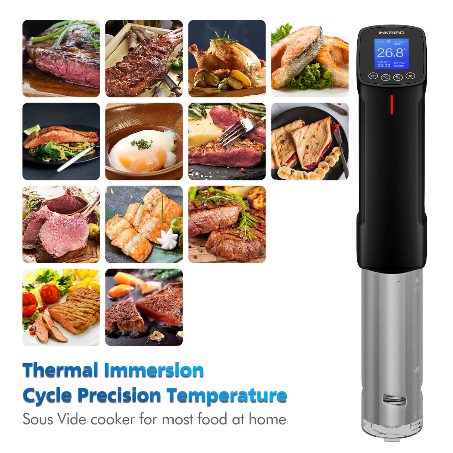 WiFi Sous Vide Garer ISV-100W