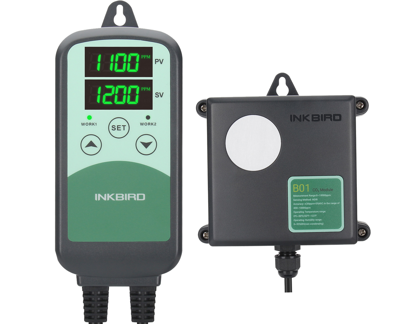 CO₂-Regler ICC-500T mit S01-Sensor