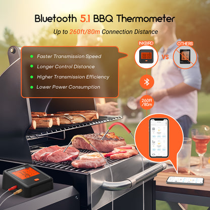 Bluetooth BBQ Thermometer IDT-34c-B