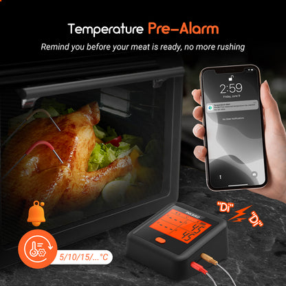 Bluetooth BBQ Thermometer IDT-34c-B