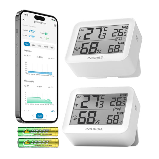 Bluetooth Hygrometer Thermometer ITH-13-B