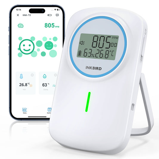 Bluetooth 3-in-1 Indoor Air Quality Monitor IAM-T2