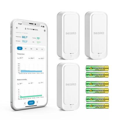 Bluetooth Hygrometer Thermometer ITH-11-B