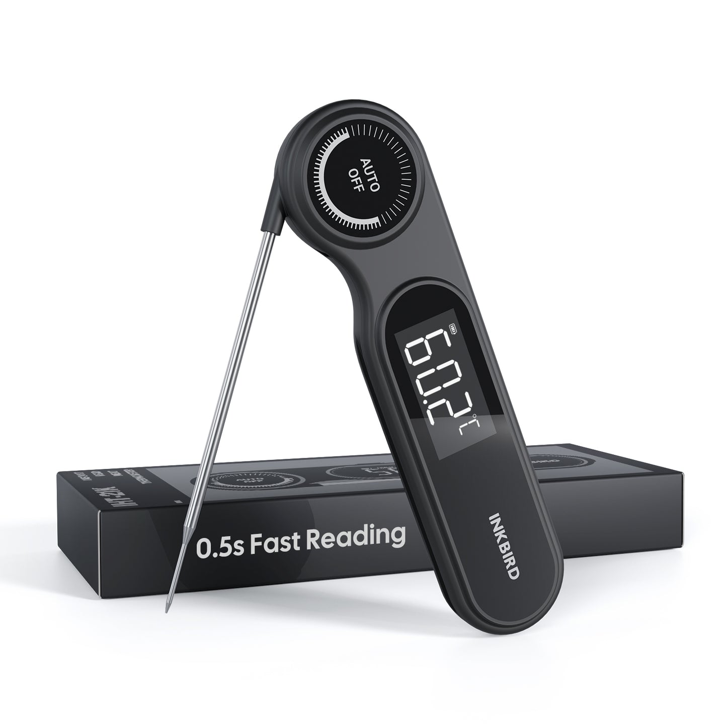 0.5 Seconds Rechargeable Instant Read Meat Thermometer IHT-21K