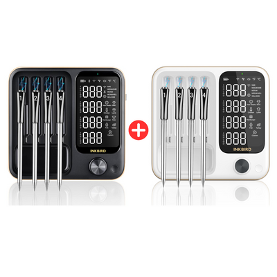 WiFi & Bluetooth Meat Thermometer INT-14-BW