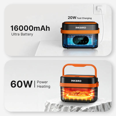 Cordless Rechargeable Electric Heated Lunch Box HC01