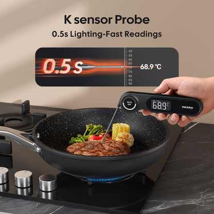 0.5 Seconds Rechargeable Instant Read Meat Thermometer IHT-21K