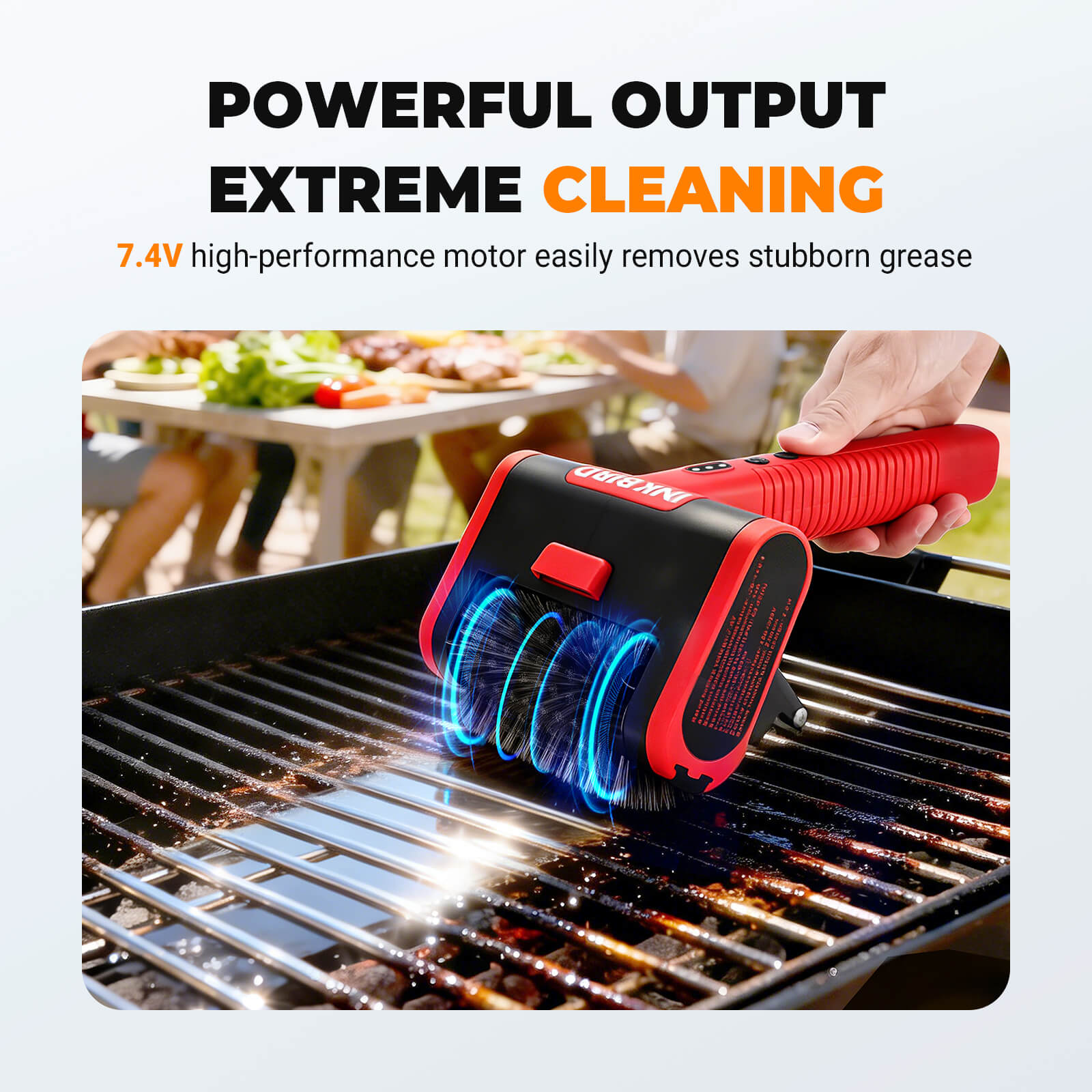 Cordless Grill Brush