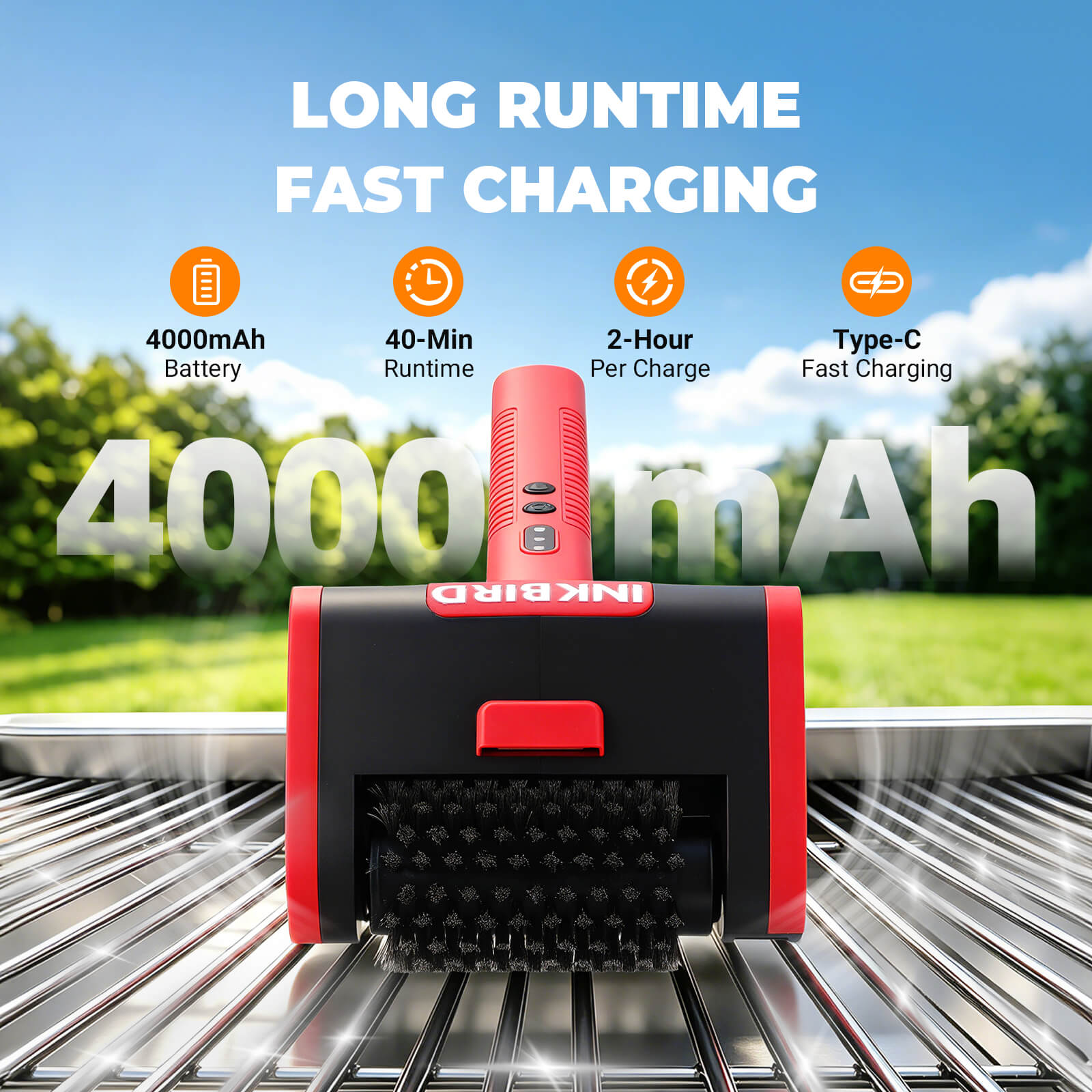 Cordless Grill Brush
