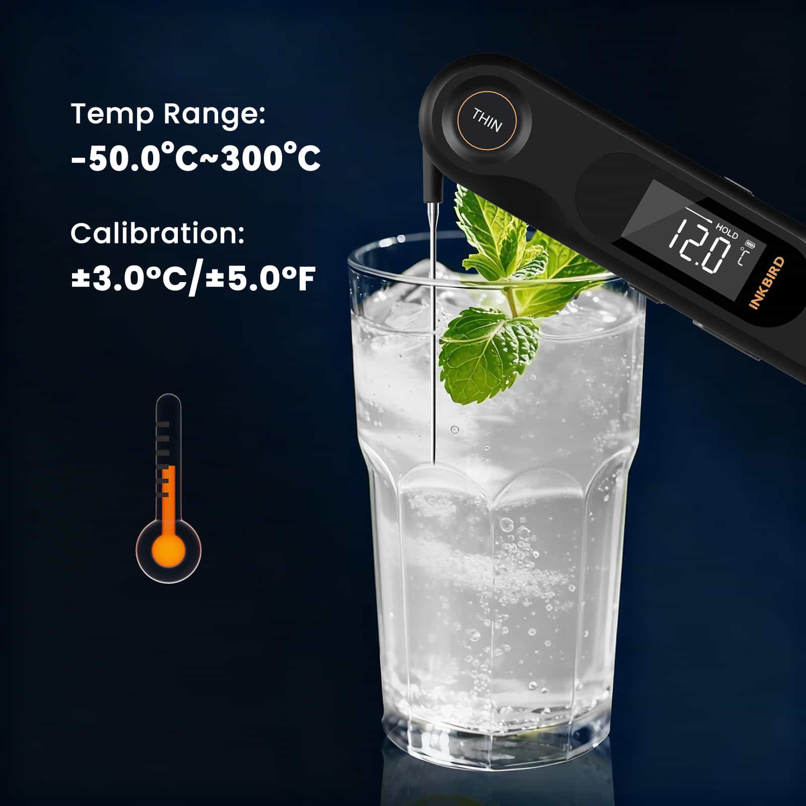 Dual Probes Instant Read Thermometer IHT-42K