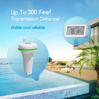 Wireless Pool Thermometer Set IBS-P02R