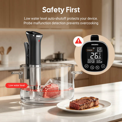 WiFi & Bluetooth Sous Vide Cooker ISV-301-BW