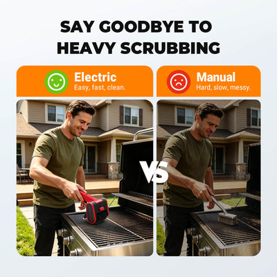 Cordless Grill Brush
