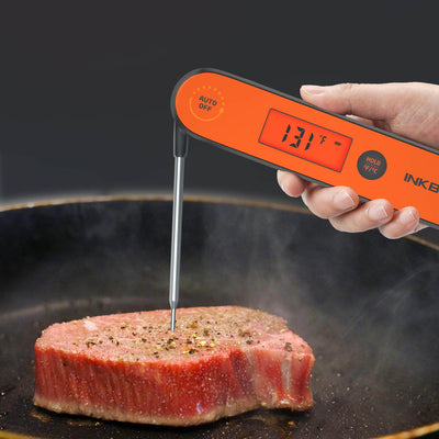 Termómetro de parrilla WiFi IBBQ-4T con 4 sondas para carne y termómetro de lectura instantánea impermeable IHT-1P