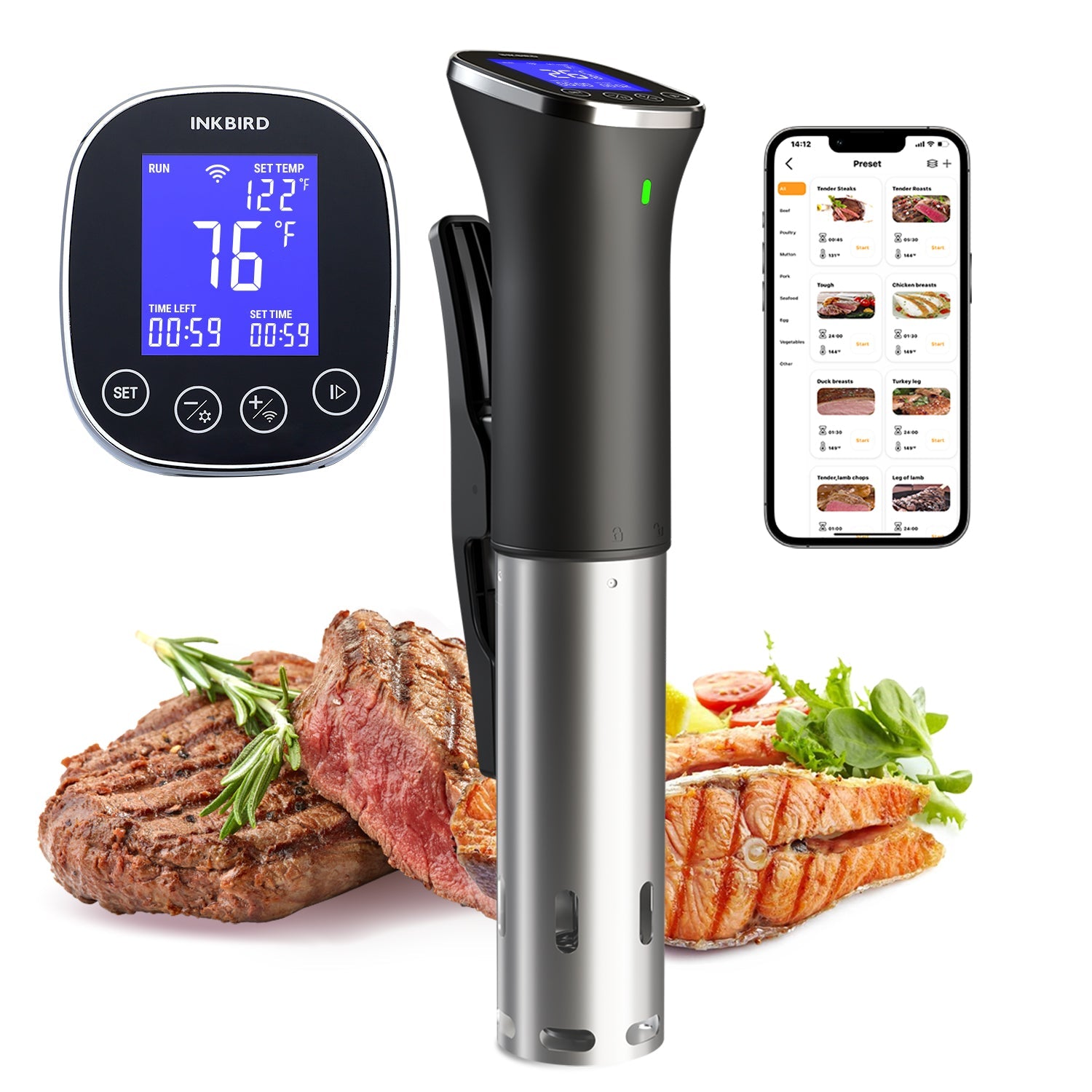 WiFi Sous Vide Cooker ISV-300W