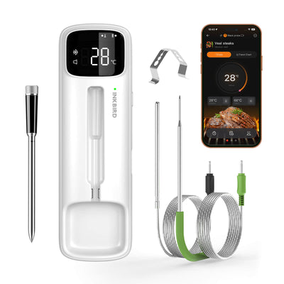 Wireless & Wired Dual-Use Meat Thermometer INDT-33-B
