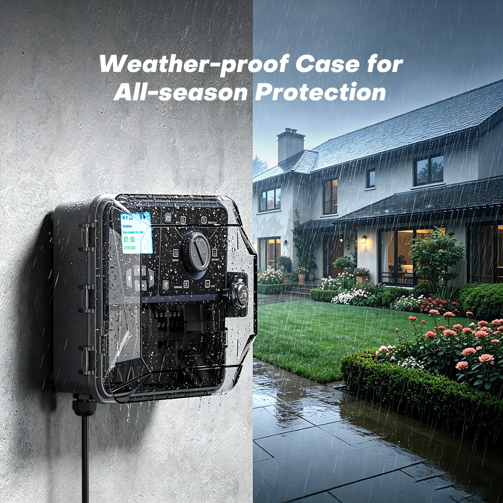 12-Zone Independent Control Sprinkler Controller IICO-1200-WIFI