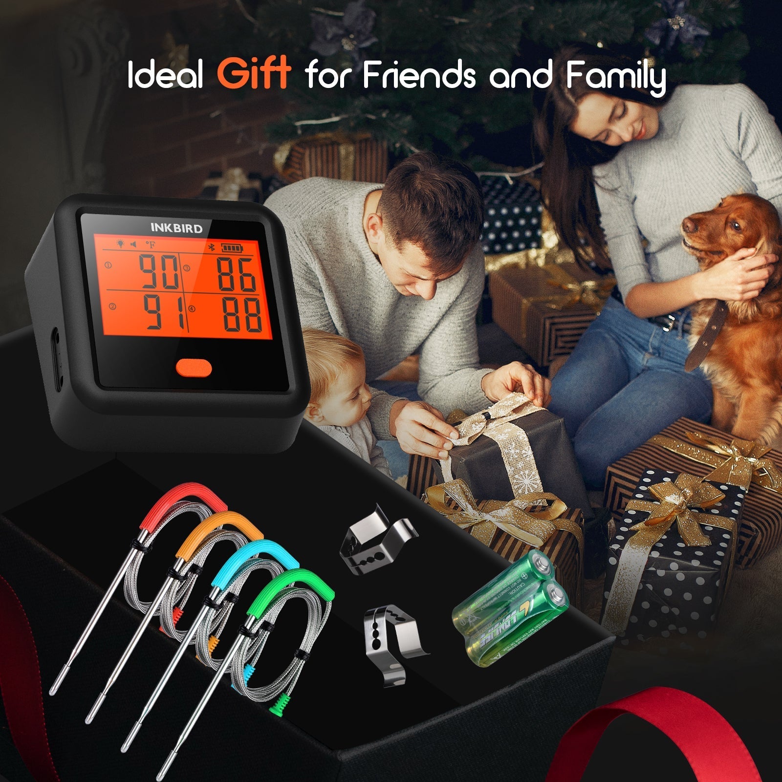 Bluetooth BBQ Thermometer IDT - 34c - B - INKBIRD