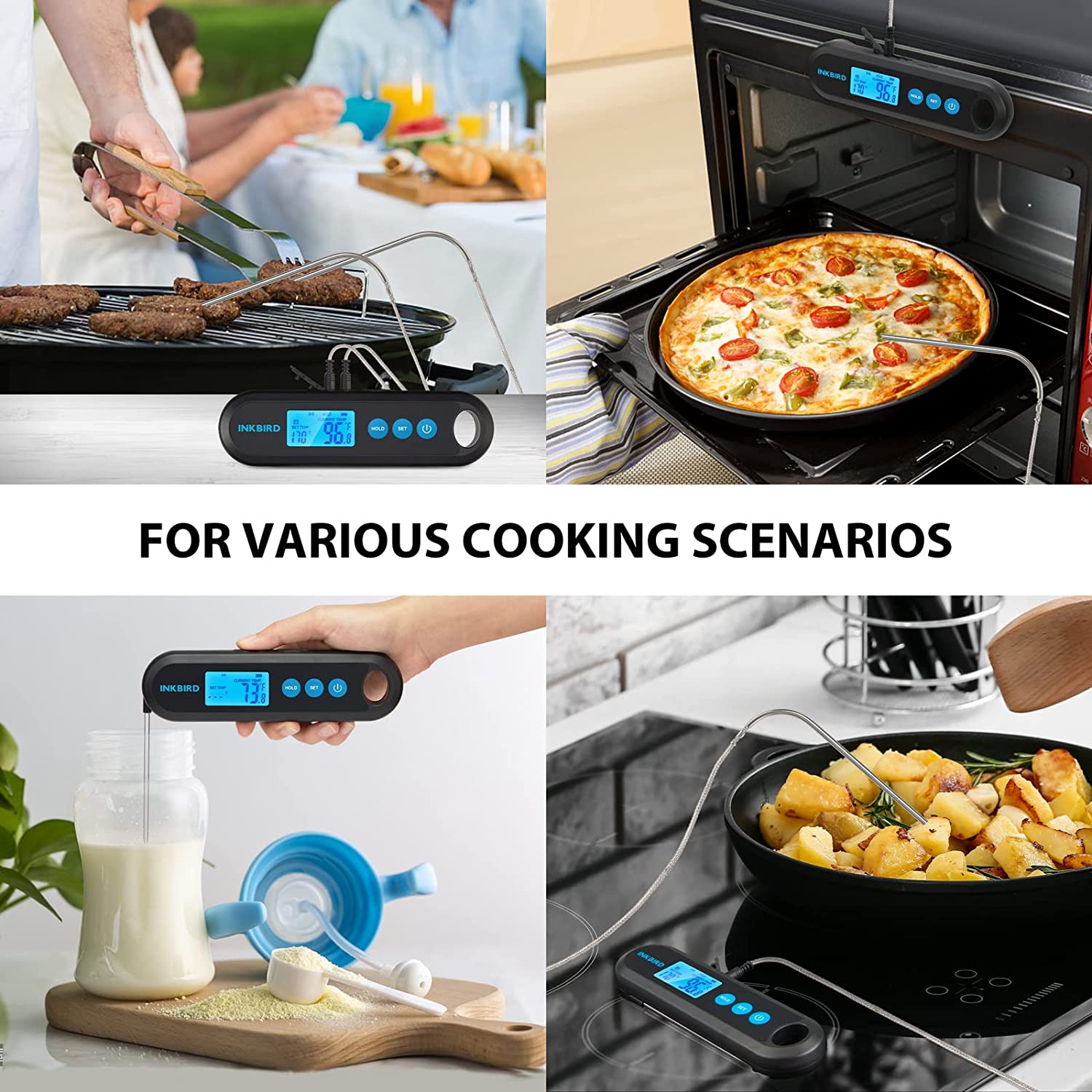 Bluetooth Instant Read Thermometer IHT - 2PB - INKBIRD