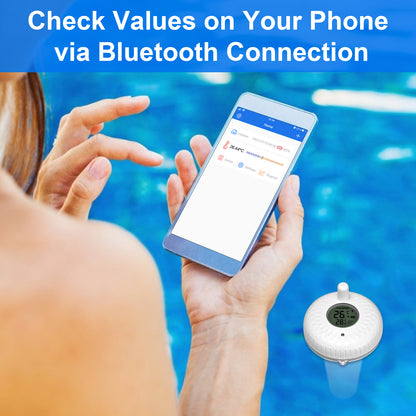 Checking IBS-P02R Pool Values on Phone via Bluetooth